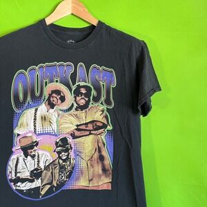 Outkast Group T-Shirt Hip Hop Rap Music Graphic Tee Medium